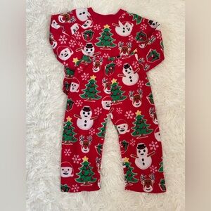 The Children's Place Red Holiday Pajama Set
